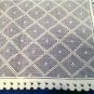 Vintage Antique Nottingham Lace Panel Cotton ECRU