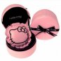 GENUINE Hello Kitty Pearl Hanging Charm Earrings Australian Crystal Gift Boxed