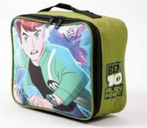 Ben 10 Alien Force TV Character Green Boys Cooler Lunch Insulated Bag Gift