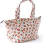 Shabby Chic Vintage Blue White Spotty Polka Dot Posh Oil Cloth Ladies Handbag