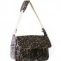 Shabby Chic Vintage Blue White Spotty Polka Dot Posh Oil Cloth Ladies Handbag