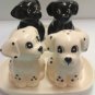 Cute Spotty Dogs Salt Pepper Shakers Ceramic Funky Gift