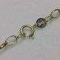 9ct Solid Real Yellow Gold 22" Large Oval Hoops 2g Belcher Chain/Necklace Gift