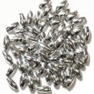 Craft Factory Sewing 3 x 6mm Oval Pearls 7g Pack Silver