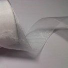 Wide 32mm White Organza Craft Gift Wrap 5m Ribbon Reel