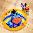 Vervaco Disney Eeyore Round Latch Hook Rug Kit SALE New