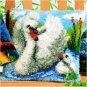 Vervaco Cushion Latch Hook Kit Swan Bird 16" Craft SALE