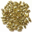 Craft Factory Sewing 3 x 6mm Oval Pearls 7g Pack Gold