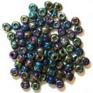 Craft Factory Sewing 4mm E Beads Glass 7g Pack Rainbow