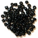 Craft Factory Sewing 4mm E Beads Glass 7g Pack Black