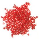 Craft Factory 2mm Rocailles Glass Beads 15g Red New