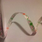 Balloon Streamers Flowers 6mm x 4.5m Craft Ribbon Reel