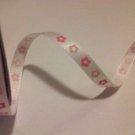 Pretty Baby Pink Flowers 6mm x 4m Craft Ribbon Reel