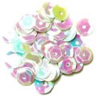 Craft Factory 8mm Sewing Dress Cup Sequins 5g White