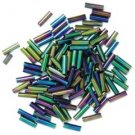 Craft Factory 6mm Sewing Dress Bugle Beads 15g Rainbow