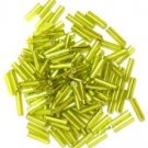 Craft Factory 6mm Sewing Bugle Beads 15g Lime Green