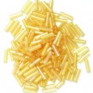 Craft Factory 6mm Sewing Dress Bugle Beads 15g Cream