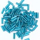 Craft Factory 6mm Sewing Dress Bugle Beads 15g Ice Blue