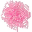 Craft Factory 6mm Sewing Dress Bugle Beads 15g Pink