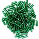 Craft Factory 6mm Sewing Dress Bugle Beads 15g Green