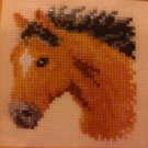Vervaco Learn Cross Stitch Kit Brown Horse Animal SALE