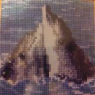 Vervaco Learn Cross Stitch Kit Playing Dolphins SALE