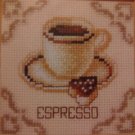 Vervaco Learn Cross Stitch Kit Espresso Cup 3.2" SALE