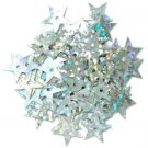 Craft Factory 10mm Sewing Hologram Stars 7g - Silver