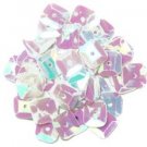 Craft Factory 7mm Sewing Dress Square Sequins 5g White