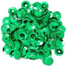 Craft Factory 5mm Sewing Dress Cup Sequins 5g Green New