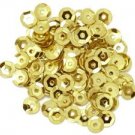 Craft Factory 5mm Sewing Dress Cup Sequins 5g Gold New