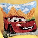Vervaco Disney McQueen Cars Cushion Latch Hook Kit SALE