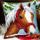 Vervaco Cushion Cross Stitch Winter Pony Tapestry Kit