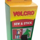 Velcro®  Brand Sew On Tape BLACK 1m Crafts/Dressmaking