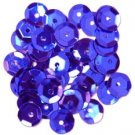 Craft Factory 8mm Sewing Dres Cup Sequins 5g Royal Blue