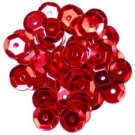 Craft Factory 8mm Sewing Dress Cup Sequins 5g - Red