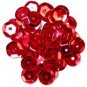 Craft Factory 8mm Sewing Dress Cup Sequins 5g - Red