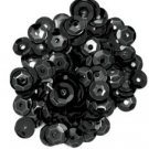Craft Factory 5mm Sewing Dress Cup Sequins 5g - Black