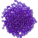 Craft Factory 2mm 11/0 Jewellery Seed Beads 15g Purple
