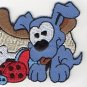 Craft Factory Blue Dog Boys T-shirt Bag Iron On Motif