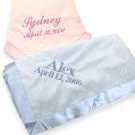 Plush Personalized Blanket ~ Pink