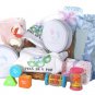 Twins Baby Deluxe Gift Basket ~ Pink ~ Twin Girls