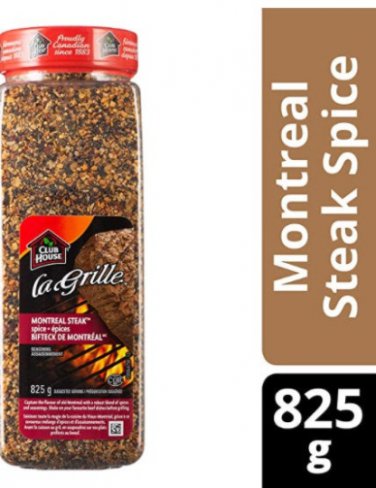 Club House La Grille Montreal Steak Spice Seasoning - 825 gram