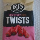 (Pack of 10) RJ's Licorice Raspberry Chocolate Twists - 280 gram Pack