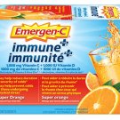 Emergen-C Immune + Super Orange 1000mg Vitamin C Drink Mix - 24 Sachet Pack X 2