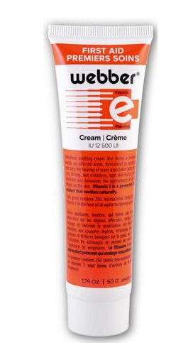 2 X Webber Naturals First Aid Cream W/ Vitamin E to Fight Scars, Wrinkles & Very Dry Skin 50g