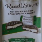 (Pack of 10) Russell Stover No Sugar Added Creamy Mint Patties in Dark Chocolate - 85 gram Pack