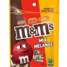 5 X M&M's Classic Milk Chocolate Candy Milk Chocolate, Peanut & Peanut Butter Flavour 185g Pack