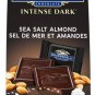 (Pack of 5) Ghirardelli Intense Dark Chocolate Sea Salt Almond Squares - 117 gram Pack
