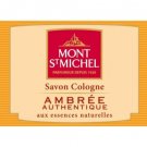 Mont St. Michel Amber Cologne Soap - 125 gram Pack (Pack of 5)
